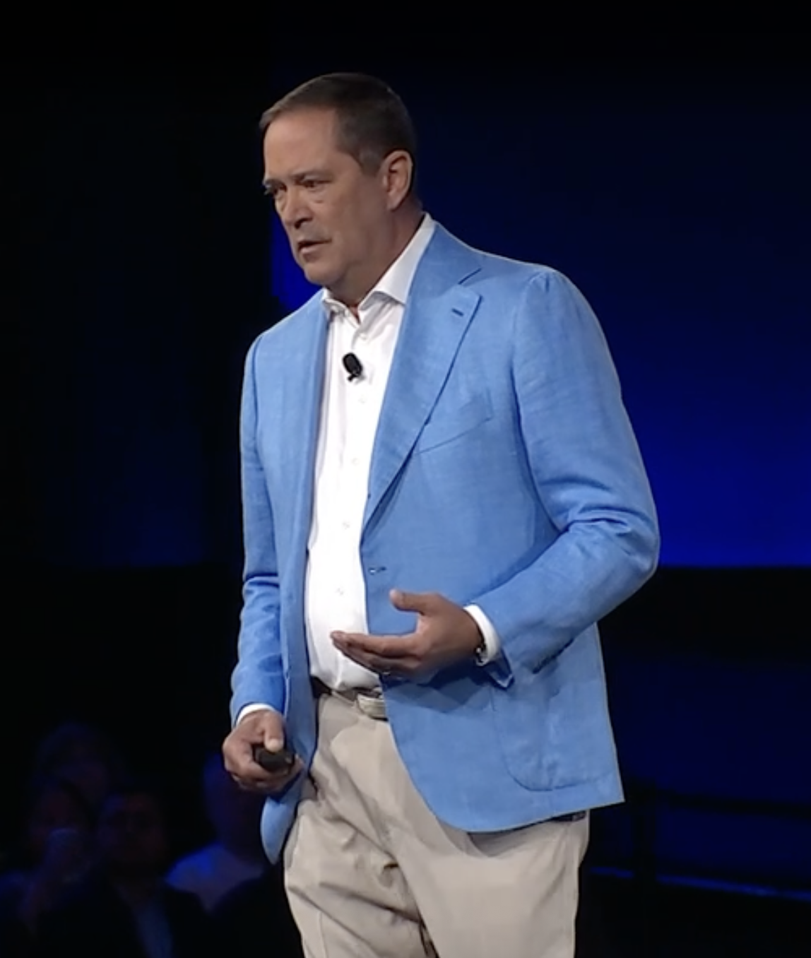 Chuck Robbins gives an Enterprise AI Security keynote at Cisco Live